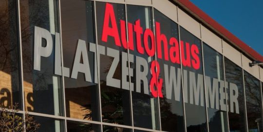 Aussenwerbung - Folie statt Farbe